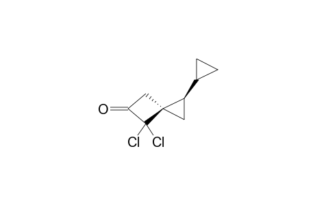 (1S*,3R*)-1-CYCLOPROPYL-4,4-DICHLOROSPIRO[2.3]HEXAN-5-ONE