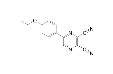 5-(p-ethoxyphenyl)-2,3-pyrazinedicarbonitrile
