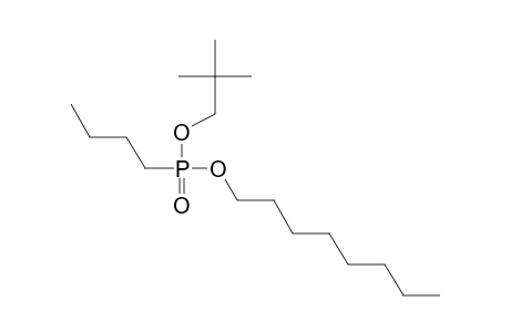 Butylphosphonic acid, neopentyl octyl ester