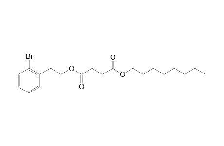 Succinic acid, 2-bromophenethyl octyl ester