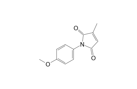 N-(p-methoxyphenyl-2-methylmaleimide