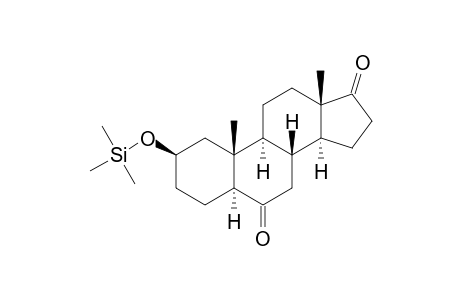 5.ALPHA.-ANDROSTAN-2.BETA.-OL-6,17-DIONE-TRIMETHYLSILYL ETHER