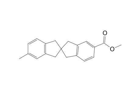 5'-Methyl-2,2'-spirobiindan-5-carboxylic acid, methyl ester