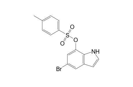 (5-bromanyl-1H-indol-7-yl) 4-methylbenzenesulfonate