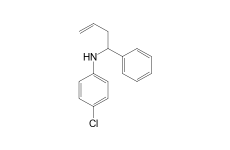 4-Chloro-N-(1-phenylbut-3-enyl)aniline