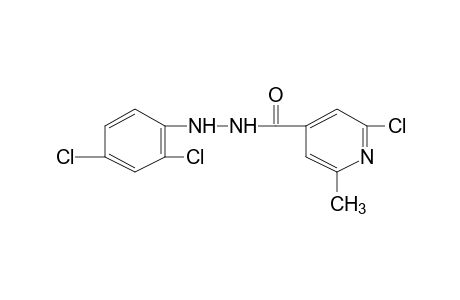 2-chloro-6-methylisonicotinic acid, 2-(2,4-dichlorophenyl)hydrazide