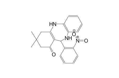 3,3-Dimethyl-2,3,4,5,10,11-hexahydro-11-[(2-nitro)phenyl]-1Hdibenzo[b,e][1,4]diazepin-1-one