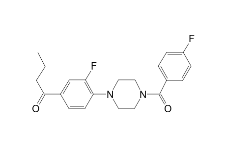 1-[3-Fluoro-4-[4-(4-fluoro-benzoyl)-piperazin-1-yl]-phenyl]-butan-1-one