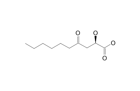 2-Hydroxy-4-oxodecanoic acid