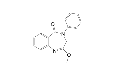 3,4-Dihydro-5-methoxy-5-phenyl-1,4-benzodiazepin-5(5H)-one