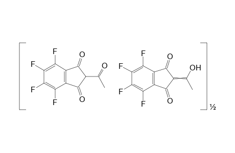 2-acetyl-4,5,6,7-tetrafluoro-1,3-indandione