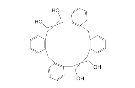 5,10,11,12,17,22,23,24-octahydrotetrabenzo[a,d,i,j]cyclohexadecene 11,11,23,23-tetramethanol