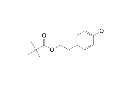 2,2-Dimethylpropanoic acid 2-(4-hydroxyphenyl)ethyl ester