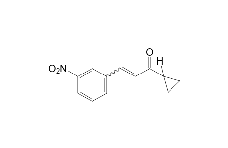 1-cyclopropyl-3-(m-nitrophenyl)-2-propen-1-one