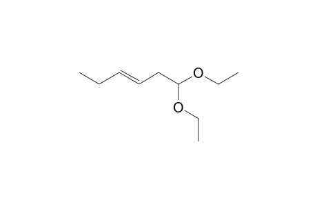 Hexenal<diethyl acetal-(3E)->