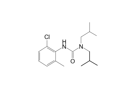 3-(6-chloro-o-tolyl)-1,1-diisobutylurea