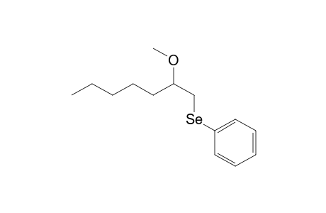 2-Methoxyheptyl(phenyl)selane