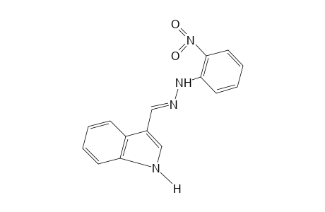 3-indolecarboxaldehyde, o-nitrophenylhydrazone