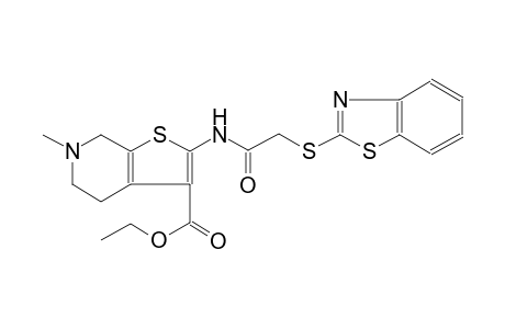 Ethyl 2-{[(1,3-benzothiazol-2-ylsulfanyl)acetyl]amino}-6-methyl-4,5,6,7-tetrahydrothieno[2,3-C]pyridine-3-carboxylate