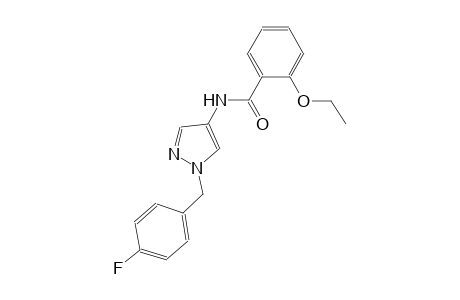 2-ethoxy-N-[1-(4-fluorobenzyl)-1H-pyrazol-4-yl]benzamide