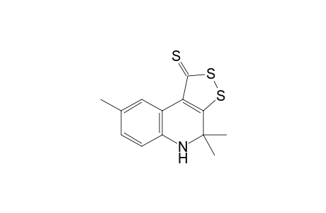 4,4,8-Trimethyl-4,5-dihydro-1H-[1,2]dithiolo[3,4-c]quinoline-1-thione