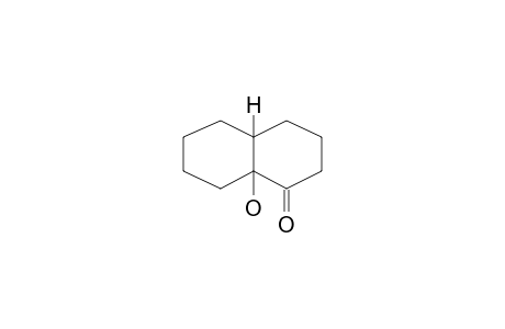 1(2H)-Naphthalenone, octahydro-8a-hydroxy-