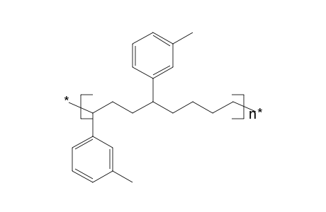 Poly[bis(m-vinyltoluene)-alt-tetramethylene]