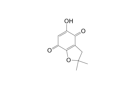 5-Hydroxy-2,2-dimethyl-2,3-dihydrobenzofuran-4,7-dione