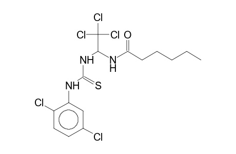 1-(2,5-Dichlorophenyl)-3-(2,2,2-trichloro-1-hexanamidoethyl)-2-thiourea