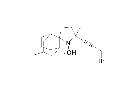 1-Oxyl-2-(3-bromoprop-1-ynyl)-2-methylspiro{pyrrolidin-5,2'-tricyclo[3.3.1.1(3,7)]decane}