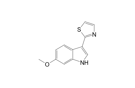 2-(6-Methoxy-1H-indol-3-yl)-1,3-thiazole