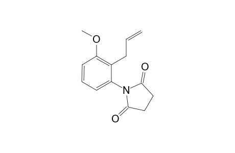 1-(2-allyl-3-methoxyphenyl)pyrrolidine-2,5-dione