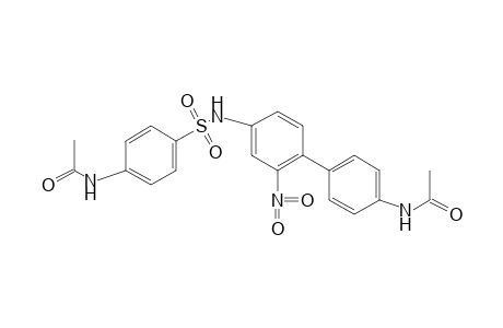 4'-[4-(N four-acetylsulfanilamido)-2-nitrophenyl]acetanilide
