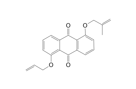 1-(2'-methylprop-2'-enyloxy)-5-(prop-2''-enyloxy)-9,10-anthraquinone