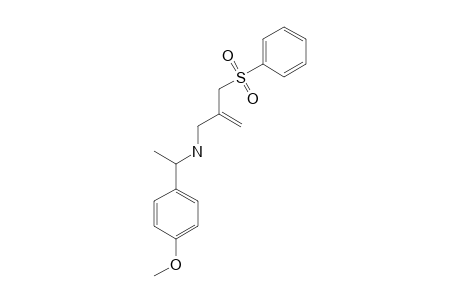 N-[2-[(PHENYLSULFONYL)-METHYL]-PROP-2-ENYL]-ALPHA-METHYL-4-METHOXYBENZENEMETHANAMINE