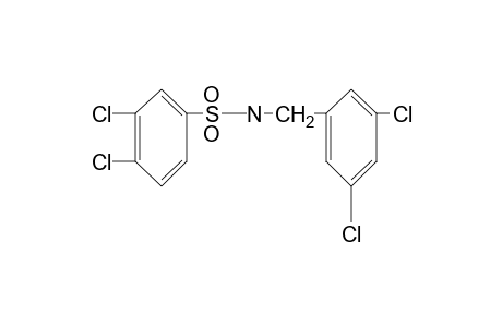 3,4-dichloro-N-(3,5-dichlorobenzyl)benzenesulfonamide