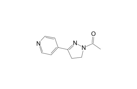 4-(1-Acetyl-4,5-dihydro-1H-pyrazol-3-yl)pyridine