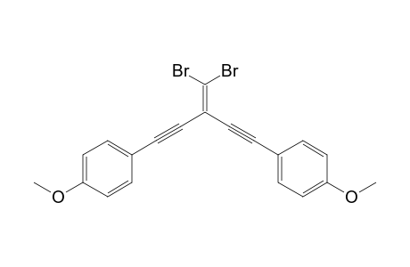 3-(Dibromomethylidene)-1,5-bis(p-methoxyphenyl)penta-1,4-diyne