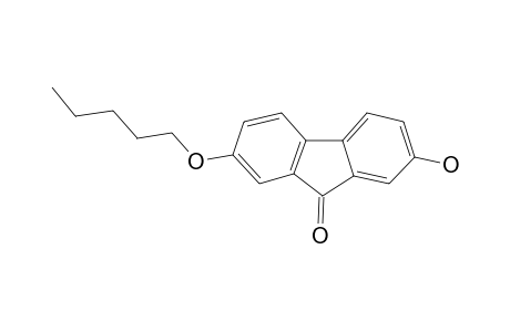 2-Hydroxy-7-pentyloxy-fluoren-9-one