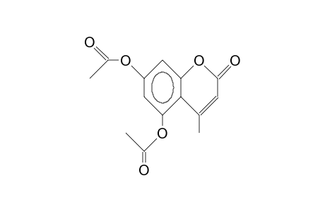 5,7-Diacetoxy-4-methyl-coumarin
