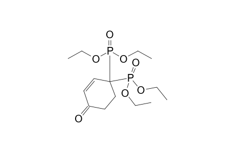 Tetraethyl 4-oxocyclohex-2-ene-1,1-bis(phosphonate)