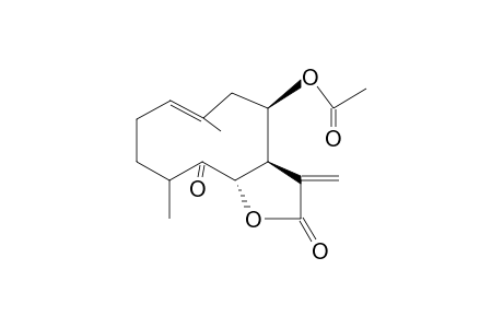 GERMACRA-1(10),11(13)-DIEN-12,6-A-OLIDE,8-B-ACETOXY-5-OXO