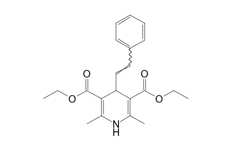 1,4-dihydro-2,6-dimethyl-4-styryl-3,5-pyridinedicarboxylic acid, diethyl ester
