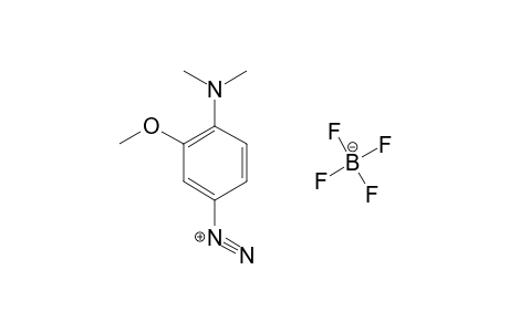 4-(DIMETHYLAMINO)-3-METHOXYBENZENEDIAZONIUM TETRAFLUOROBORATE (1-)