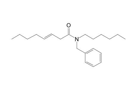 oct-3-Enoylamide, N-benzyl-N-hexyl-