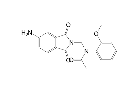 acetamide, N-[(5-amino-1,3-dihydro-1,3-dioxo-2H-isoindol-2-yl)methyl]-N-(2-methoxyphenyl)-