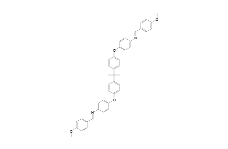 2,2-bis[4-(4-methoxybenzylideneamino)phenoxyphenyl]propane