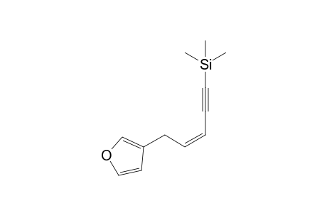 [(Z)-5-(3-furanyl)pent-3-en-1-ynyl]-trimethylsilane