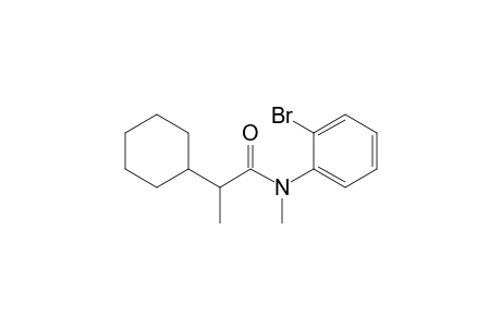 N-(2-bromophenyl)-2-cyclohexyl-N-methyl-propanamide