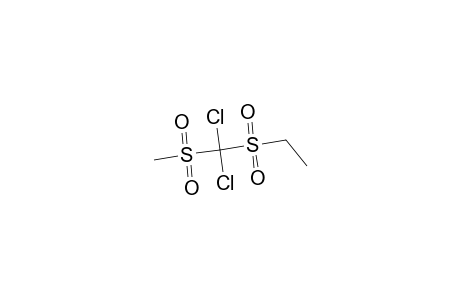 1-([Dichloro(methylsulfonyl)methyl]sulfonyl)ethane